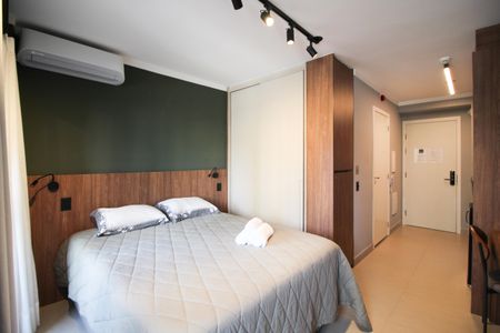 Suíte  de kitnet/studio para alugar com 1 quarto, 27m² em Moema, São Paulo