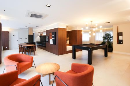 Studio para alugar com 27m², 1 quarto e sem vagaÁrea comum - Salão de festas