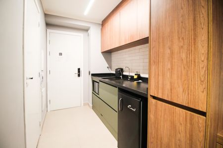 Studio para alugar com 27m², 1 quarto e sem vagaCozinha