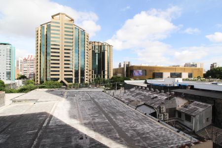 Vista de kitnet/studio para alugar com 1 quarto, 27m² em Moema, São Paulo