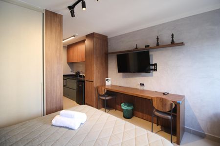 Studio para alugar com 27m², 1 quarto e sem vagaSuíte 