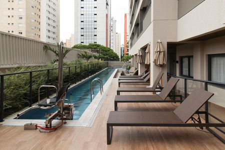 Studio para alugar com 27m², 1 quarto e sem vagaÁrea comum - Piscina