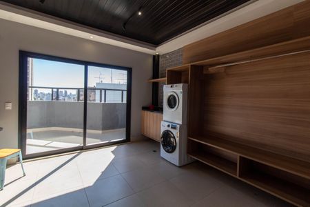Apartamento para alugar com 33m², 1 quarto e 1 vagaÁREA COMUM LOUNGE - LAVANDERIA