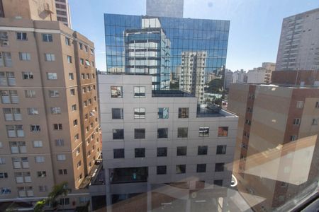 VISTA DA SALA de apartamento para alugar com 1 quarto, 33m² em Botafogo, Campinas