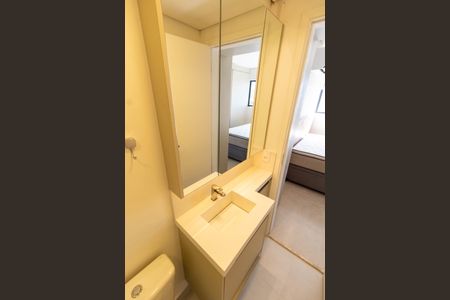 Apartamento para alugar com 33m², 1 quarto e 1 vagaBANHEIRO DA SUITE