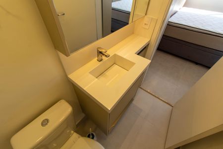 Apartamento para alugar com 33m², 1 quarto e 1 vagaBANHEIRO DA SUITE