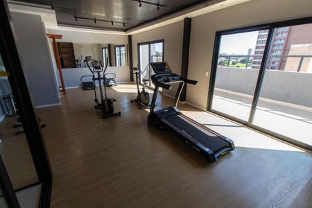 Apartamento para alugar com 33m², 1 quarto e 1 vaga Apartamento para alugar com 33m², 1 quarto e 1 vagaÁREA COMUM LOUNGE - ACADEMIA