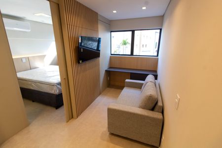 SALA de apartamento para alugar com 1 quarto, 33m² em Botafogo, Campinas
