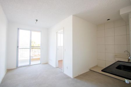 Sala de apartamento para alugar com 2 quartos, 38m² em Santa Maria, Santo André