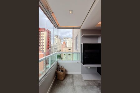Varanda da Sala de apartamento à venda com 2 quartos, 51m² em Vila Mariana, São Paulo
