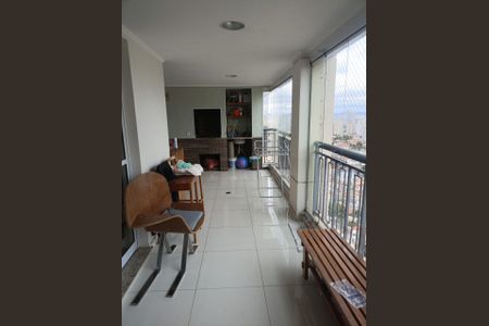 VARANDA GOURMET de apartamento à venda com 3 quartos, 184m² em Parque da Mooca, São Paulo