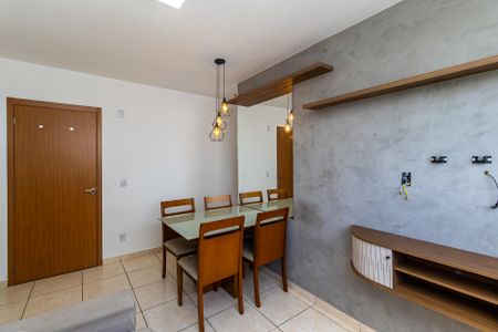 Sala de apartamento para alugar com 2 quartos, 48m² em Conjunto Helena Antipoff, Belo Horizonte