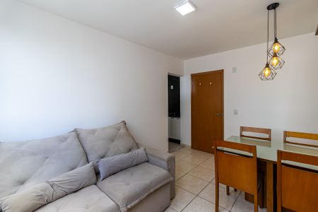 Sala de apartamento para alugar com 2 quartos, 48m² em Conjunto Helena Antipoff, Belo Horizonte