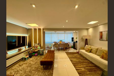 Sala de apartamento à venda com 3 quartos, 108m² em Vila Augusta, Guarulhos