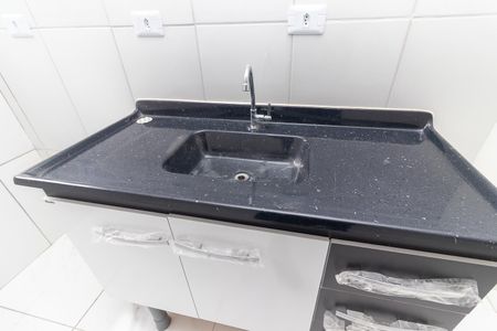 Apartamento à venda com 40m², 1 quarto e sem vaga Apartamento à venda com 40m², 1 quarto e sem vagaCozinha e Área de Serviço