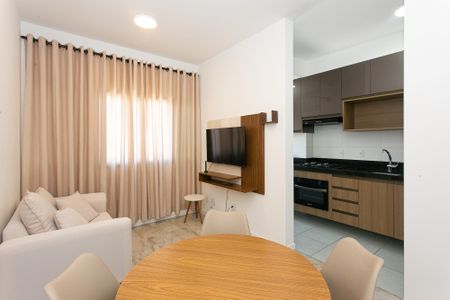 Sala de apartamento para alugar com 1 quarto, 36m² em Parque São Jorge, São Paulo