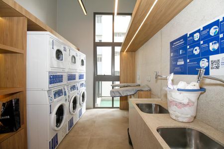 Apartamento para alugar com 88m², 2 quartos e 2 vagas Apartamento para alugar com 88m², 2 quartos e 2 vagasÁrea Comum - Lavanderia