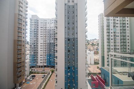 Varanda Vista de apartamento à venda com 1 quarto, 31m² em Santo Cristo, Rio de Janeiro