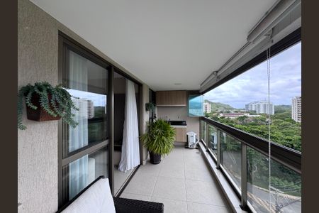 Varanda de apartamento à venda com 3 quartos, 84m² em Recreio dos Bandeirantes, Rio de Janeiro
