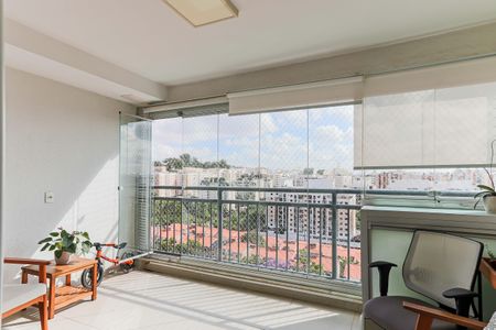 Varanda de apartamento à venda com 3 quartos, 76m² em Vila Sao Silvestre (zona Leste), São Paulo