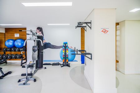 Apartamento à venda com 76m², 3 quartos e 2 vagasÁrea comum - Academia