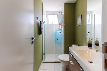 Apartamento à venda com 76m², 3 quartos e 2 vagasBanheiro Social