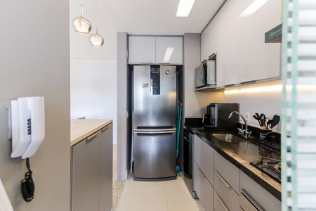 Apartamento à venda com 76m², 3 quartos e 2 vagasCozinha e Área de Serviço