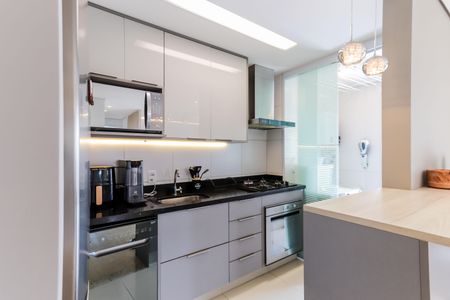 Apartamento à venda com 76m², 3 quartos e 2 vagasCozinha e Área de Serviço