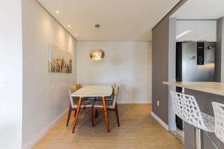 Sala estendida  de apartamento à venda com 3 quartos, 76m² em Vila Sao Silvestre (zona Leste), São Paulo