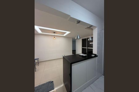 Cozinha de apartamento para alugar com 1 quarto, 57m² em Jardim Calux, São Bernardo do Campo