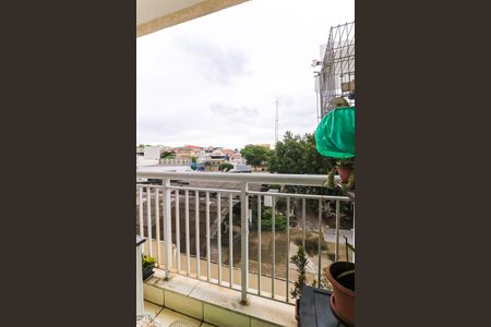 Varanda da Sala de apartamento à venda com 2 quartos, 58m² em Del Castilho, Rio de Janeiro