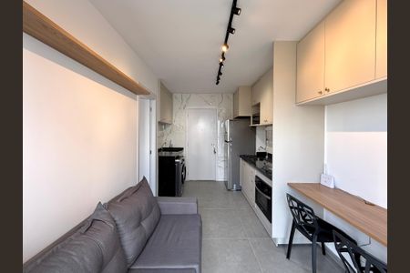 Sala de apartamento para alugar com 1 quarto, 27m² em Campo Belo, São Paulo