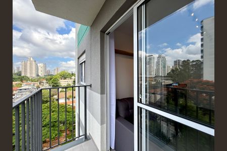 Apartamento para alugar com 27m², 1 quarto e sem vagaSacada