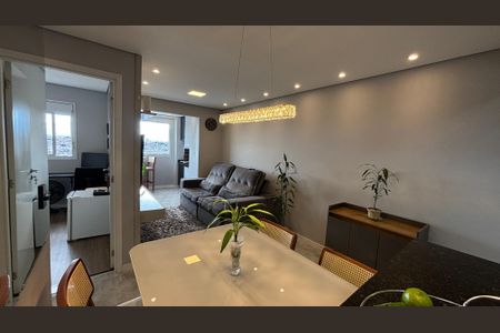 Sala - Sala de Jantar de apartamento à venda com 2 quartos, 55m² em Vila Tibiriçá, Santo André