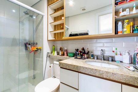 Suite - Banheiro de apartamento à venda com 2 quartos, 59m² em Barra Funda, São Paulo