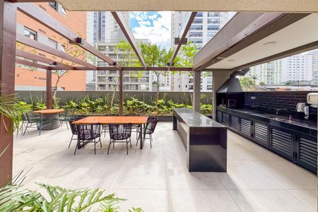 Studio para alugar com 19m², 1 quarto e sem vagaChurrasqueira - Térreo