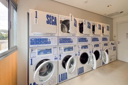 Studio para alugar com 19m², 1 quarto e sem vagaLavanderia