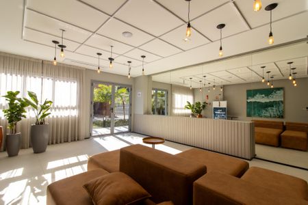 Apartamento à venda com 36m², 1 quarto e 1 vaga Apartamento à venda com 36m², 1 quarto e 1 vagaHall de entrada