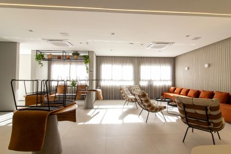 Apartamento à venda com 36m², 1 quarto e 1 vaga Apartamento à venda com 36m², 1 quarto e 1 vagaÁrea comum - Salão de festas