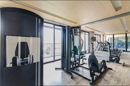 Studio para alugar com 25m², 1 quarto e sem vaga Studio para alugar com 25m², 1 quarto e sem vagaÁrea comum - Academia