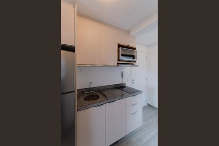 Cozinha de kitnet/studio para alugar com 1 quarto, 25m² em Vila Mariana, São Paulo