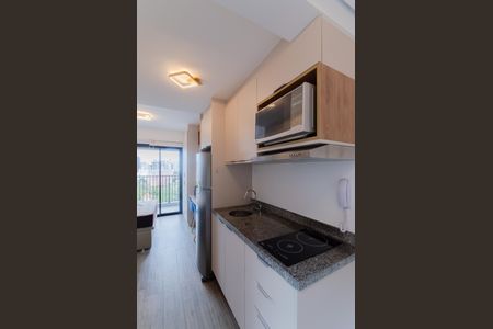 Cozinha de kitnet/studio para alugar com 1 quarto, 25m² em Vila Mariana, São Paulo