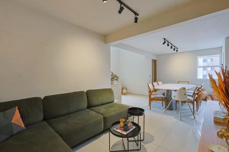 Sala de apartamento à venda com 3 quartos, 107m² em Sion, Belo Horizonte