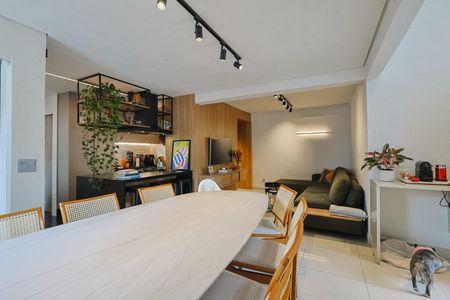 Sala de apartamento à venda com 3 quartos, 107m² em Sion, Belo Horizonte