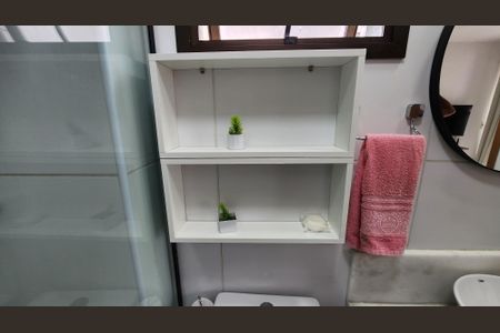 Banheiro  de kitnet/studio para alugar com 1 quarto, 29m² em Barra, Salvador