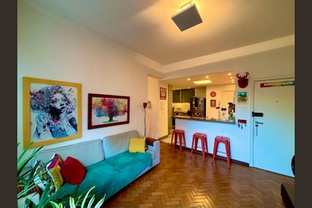 Sala de apartamento para alugar com 2 quartos, 80m² em Copacabana, Rio de Janeiro