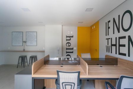 Apartamento para alugar com 40m², 2 quartos e 1 vagaHome office 