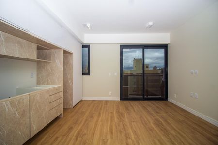 Sala / Cozinha  de apartamento para alugar com 1 quarto, 40m² em Boa Vista, Porto Alegre