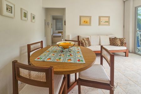 Sala de apartamento para alugar com 1 quarto, 56m² em Loteamento Joao Batista Juliao, Guarujá