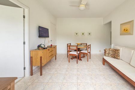 Sala de apartamento para alugar com 1 quarto, 56m² em Loteamento Joao Batista Juliao, Guarujá